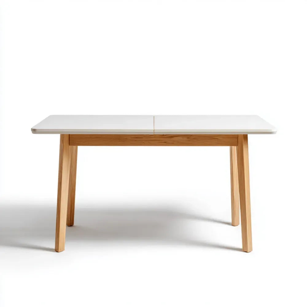 Dining Table 150x90x75 cm - White - Contemporary Design